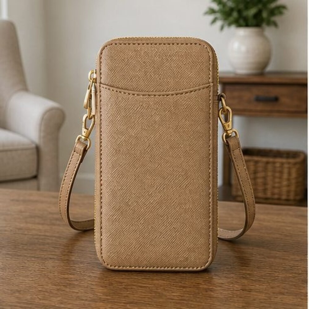 Sand Vegan Leather Bag